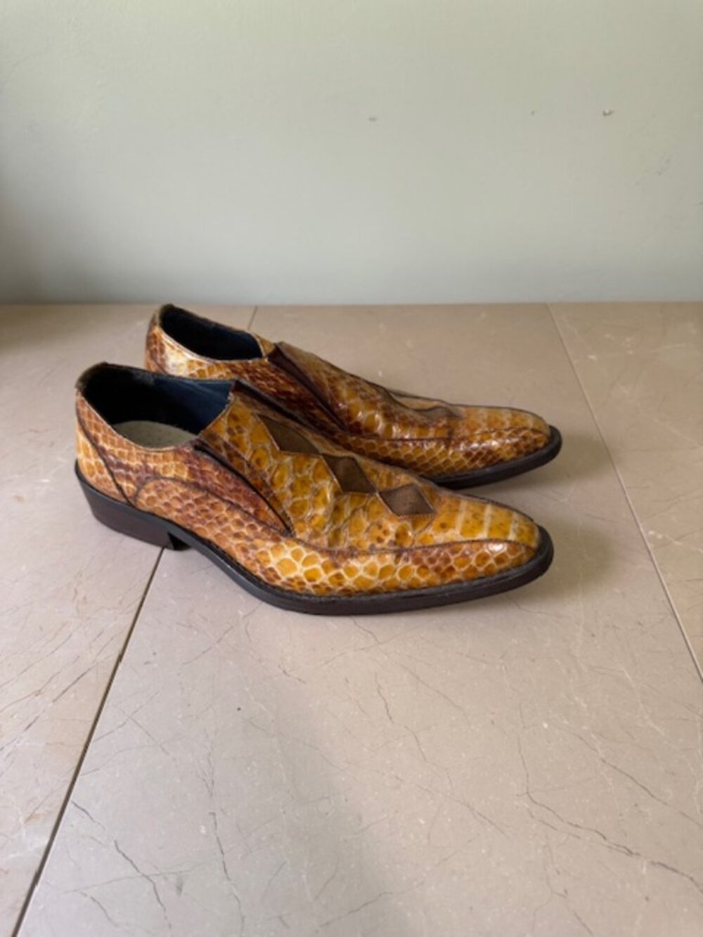 Vintage John Fluevog Ronnie Sigurd Snake – Men’s 8.5 / Women’s 10.5